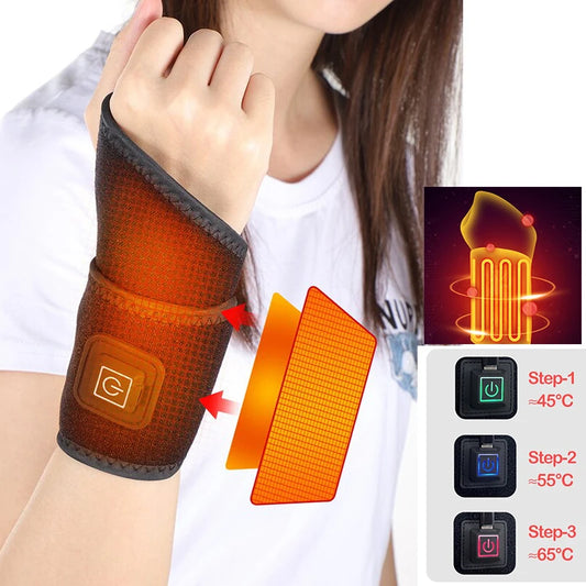 USB Heat Therapy Wrist Wrap